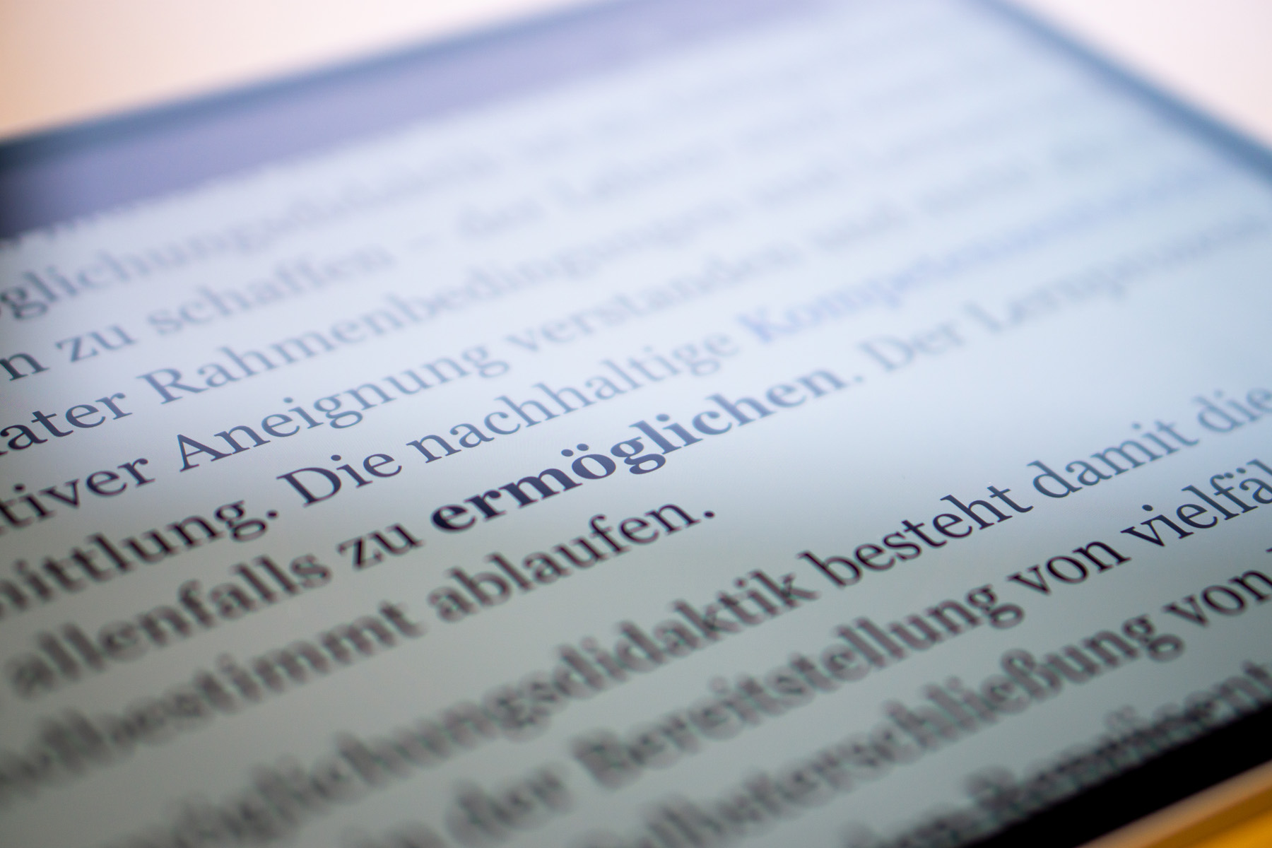Auf dem Weg zur Ermöglichungsdidaktik